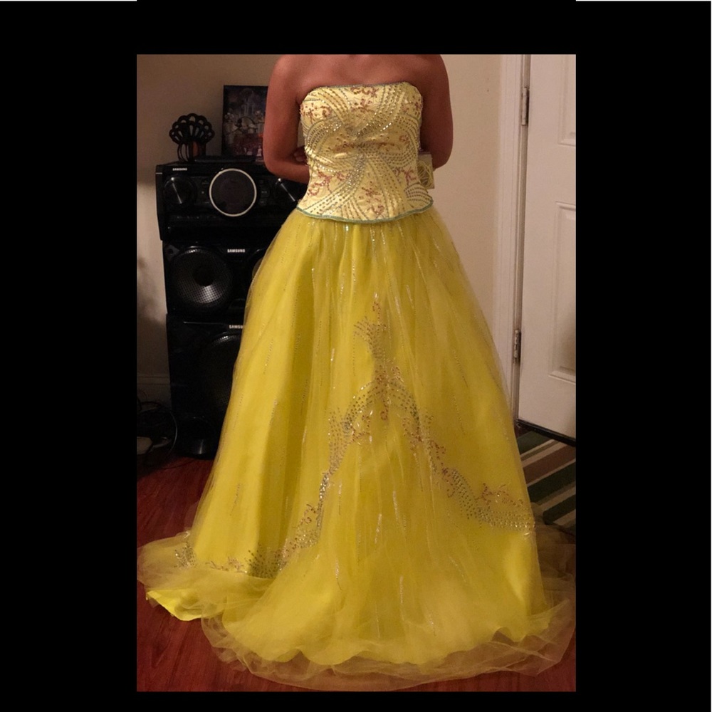 Yellow Prom Dress